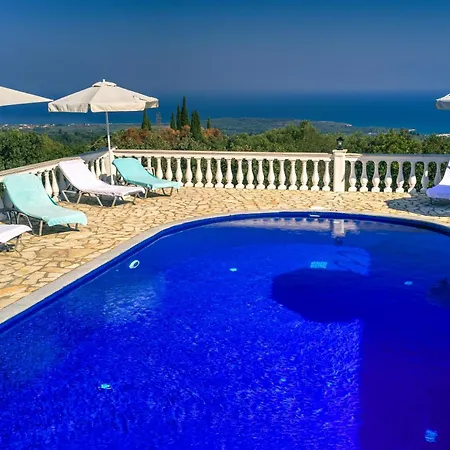Villa Kitrini- Stunning Views, A Away From Home, Near Kassiopi *